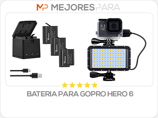 bateria para gopro hero 6