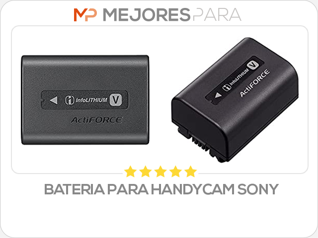 bateria para handycam sony