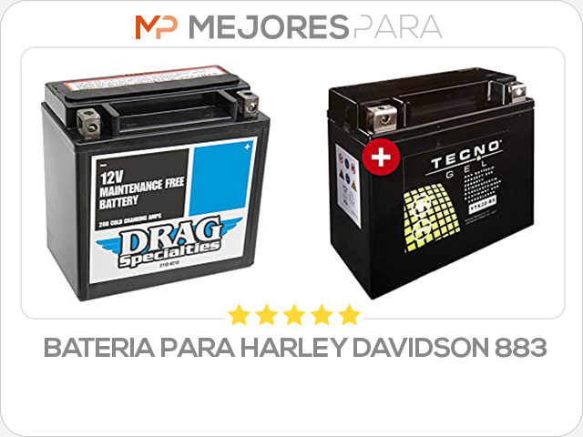 bateria para harley davidson 883