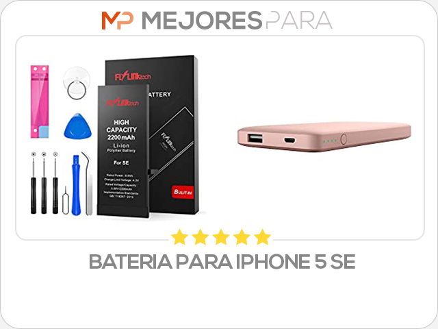 bateria para iphone 5 se