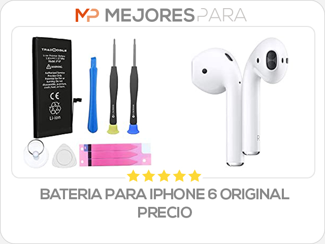 bateria para iphone 6 original precio