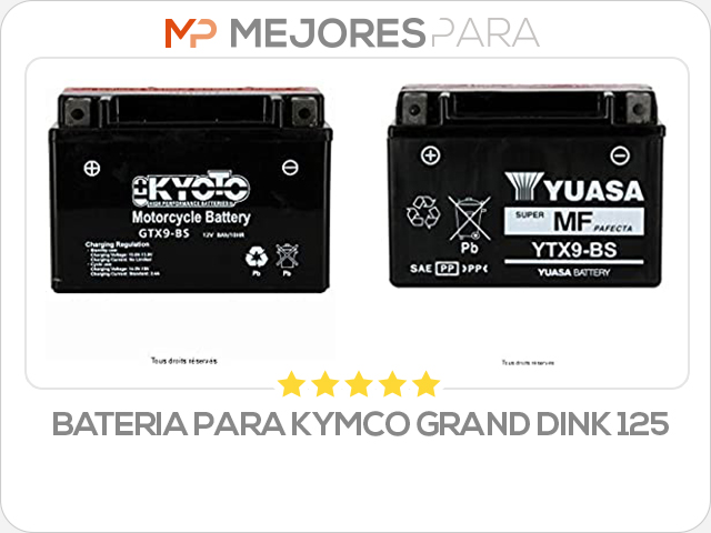 bateria para kymco grand dink 125