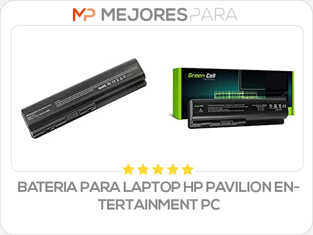 bateria para laptop hp pavilion entertainment pc