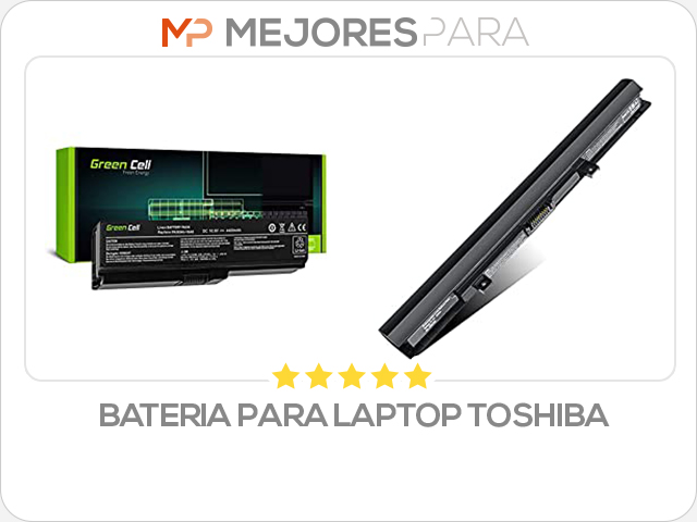 bateria para laptop toshiba