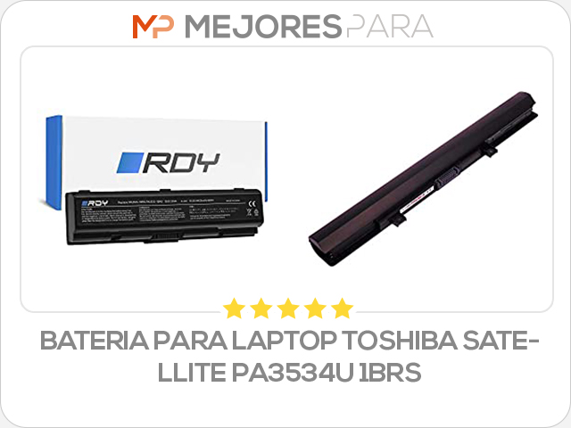 bateria para laptop toshiba satellite pa3534u 1brs