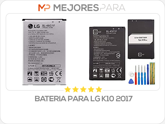 bateria para lg k10 2017