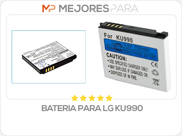 bateria para lg ku990