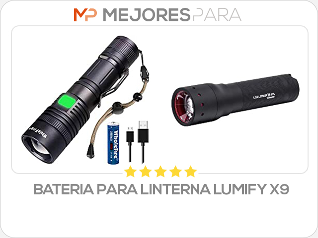 bateria para linterna lumify x9