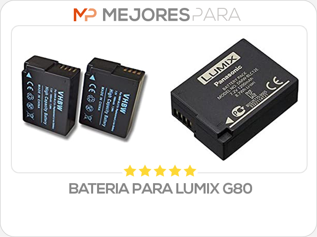 bateria para lumix g80