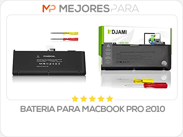 bateria para macbook pro 2010