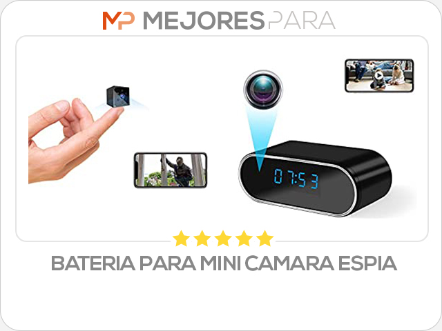 bateria para mini camara espia