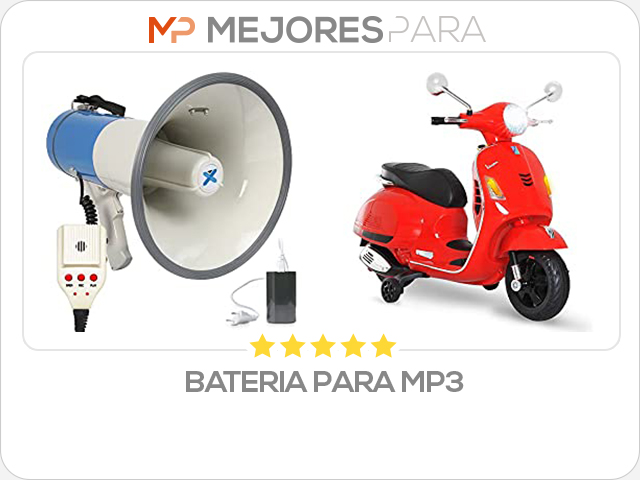 bateria para mp3