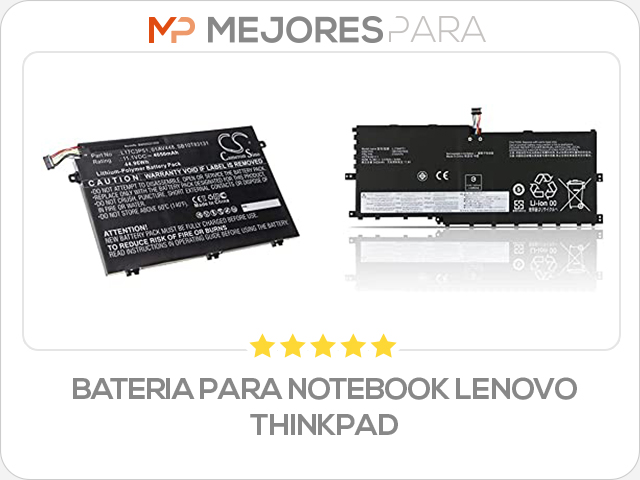 bateria para notebook lenovo thinkpad