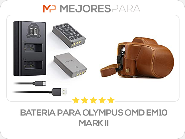 bateria para olympus omd em10 mark ii