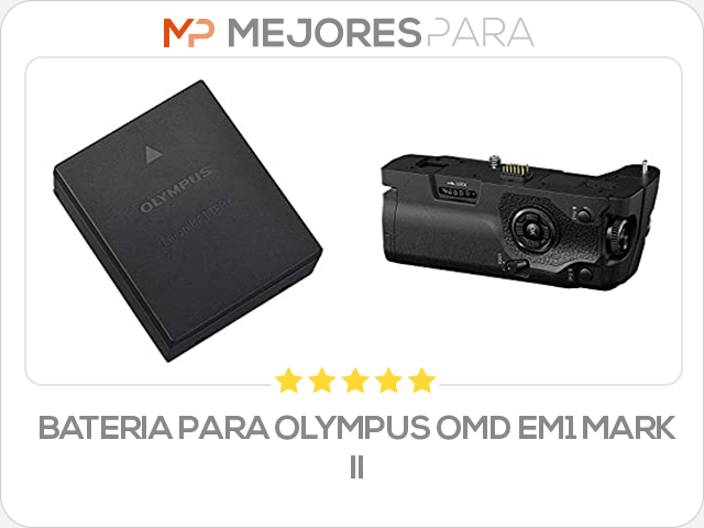 bateria para olympus omd em1 mark ii