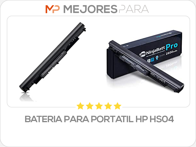 bateria para portatil hp hs04