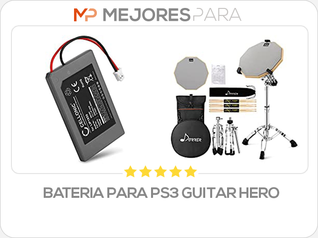 bateria para ps3 guitar hero