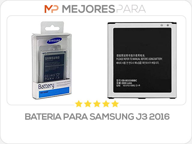 bateria para samsung j3 2016