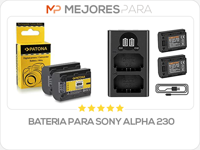 bateria para sony alpha 230