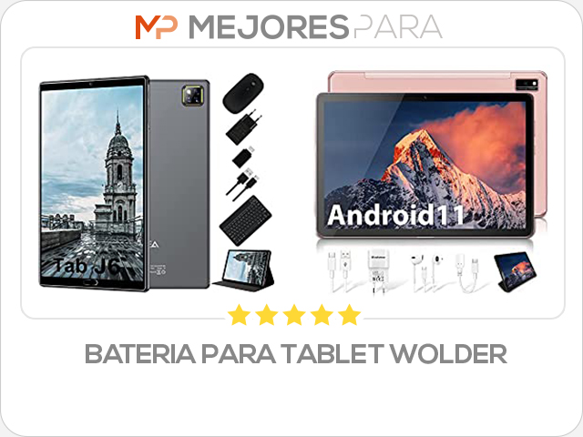 bateria para tablet wolder