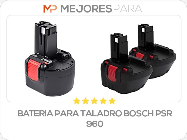 bateria para taladro bosch psr 960