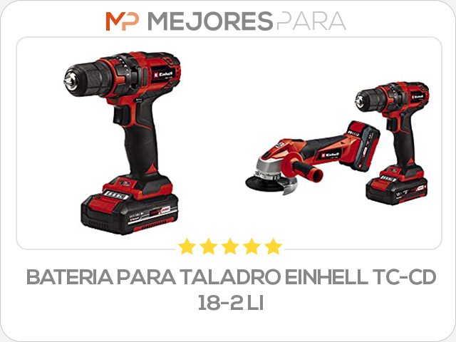 bateria para taladro einhell tc-cd 18-2 li