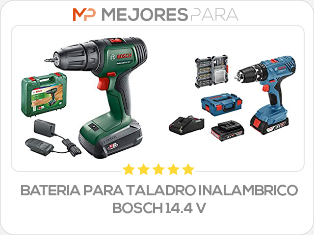 bateria para taladro inalambrico bosch 14.4 v