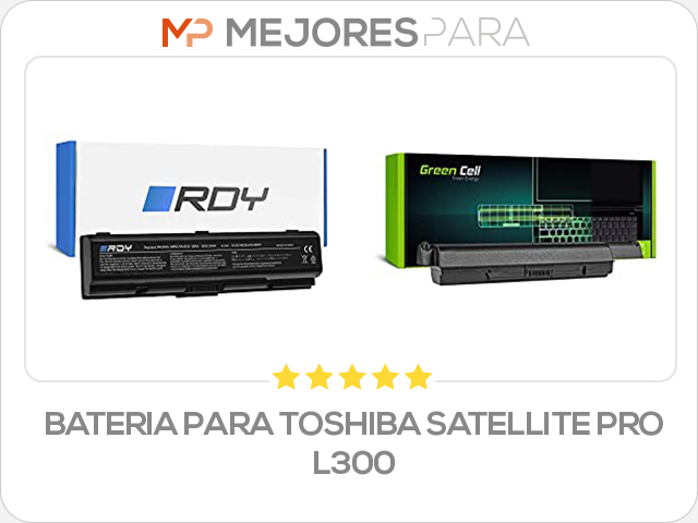 bateria para toshiba satellite pro l300