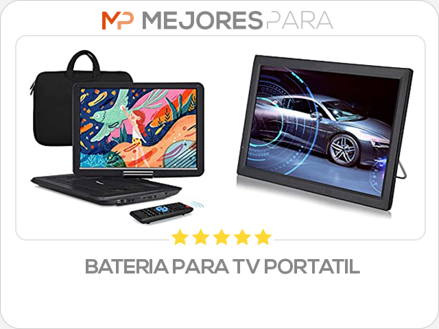 bateria para tv portatil