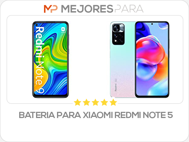 bateria para xiaomi redmi note 5