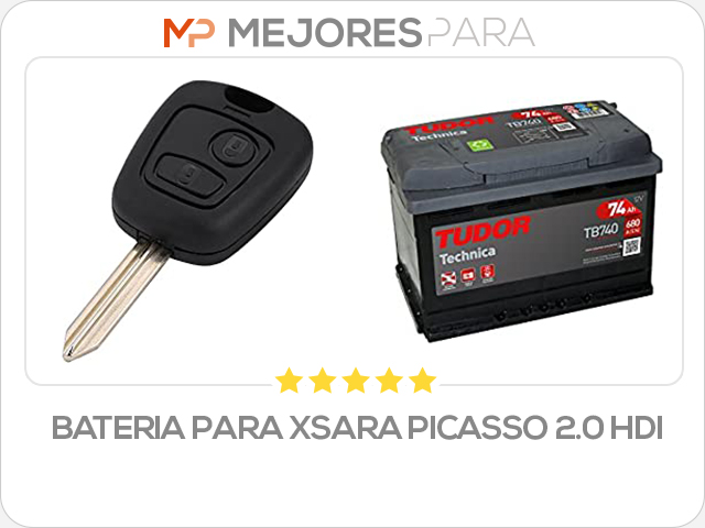 bateria para xsara picasso 2.0 hdi