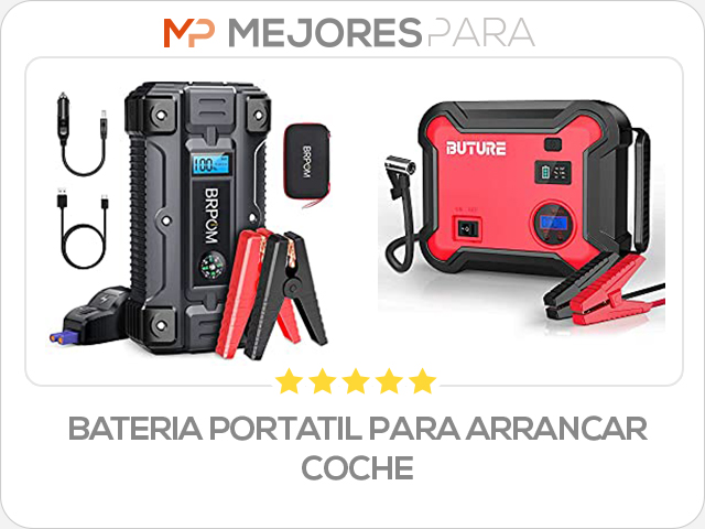 bateria portatil para arrancar coche