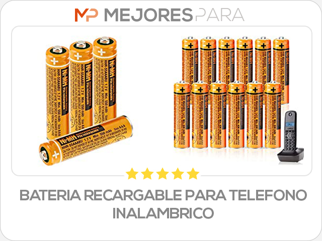 bateria recargable para telefono inalambrico