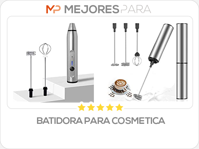 batidora para cosmetica