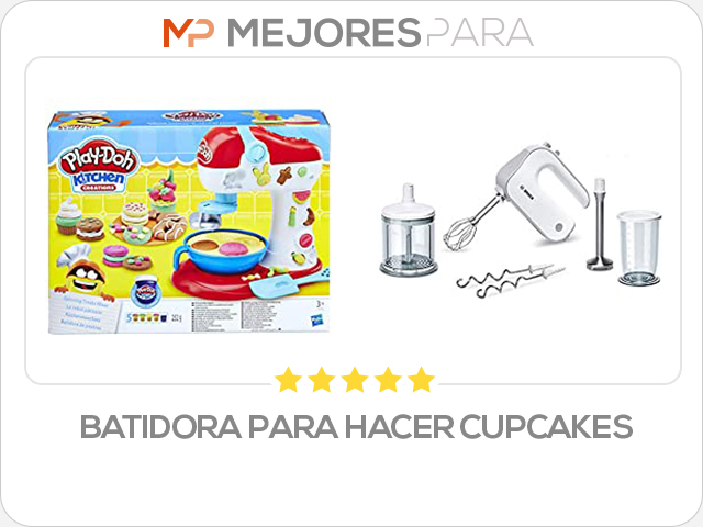 batidora para hacer cupcakes