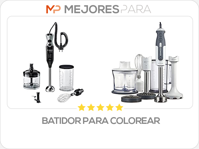 batidor para colorear