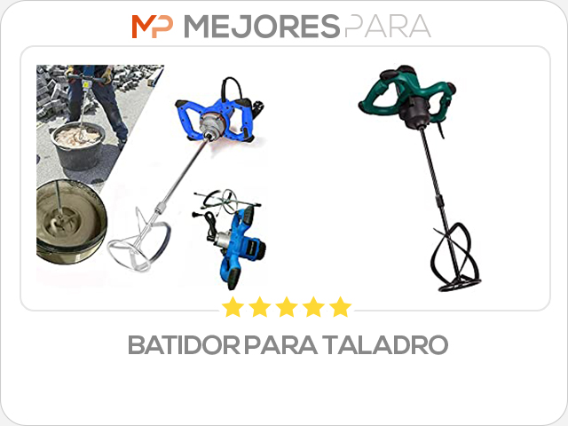 batidor para taladro