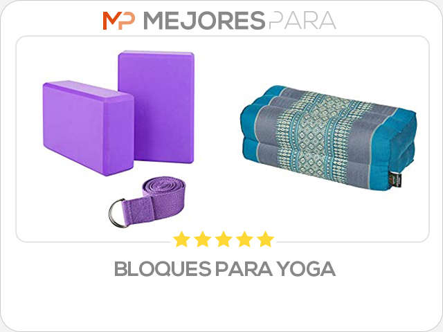 bloques para yoga