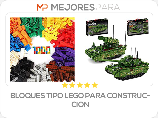 bloques tipo lego para construccion