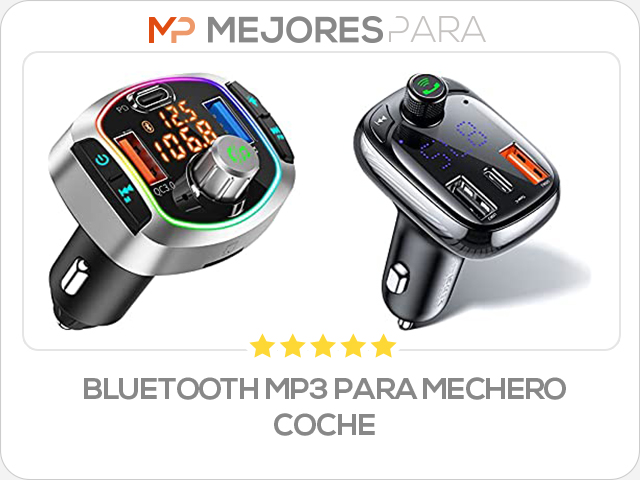 bluetooth mp3 para mechero coche