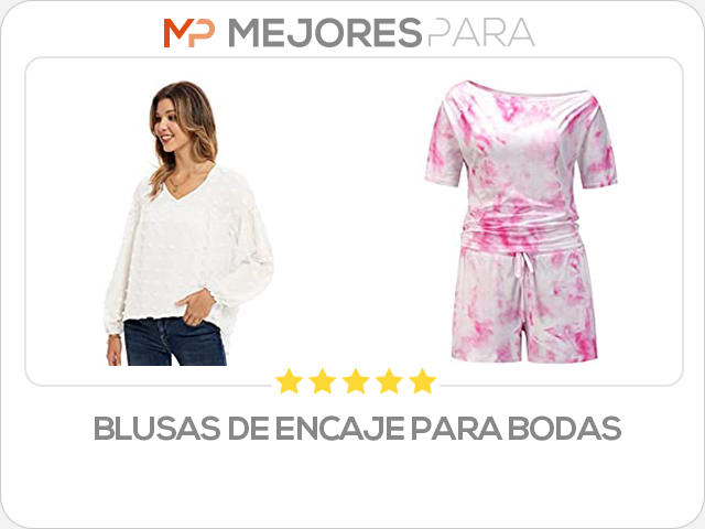 blusas de encaje para bodas