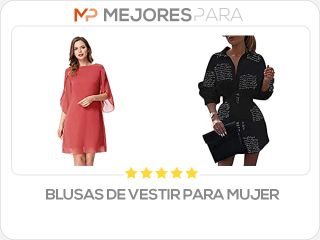 blusas de vestir para mujer