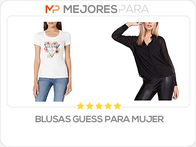 blusas guess para mujer