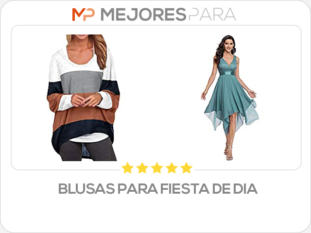 blusas para fiesta de dia