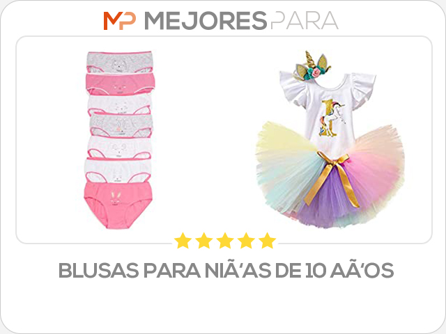 blusas para niñas de 10 años