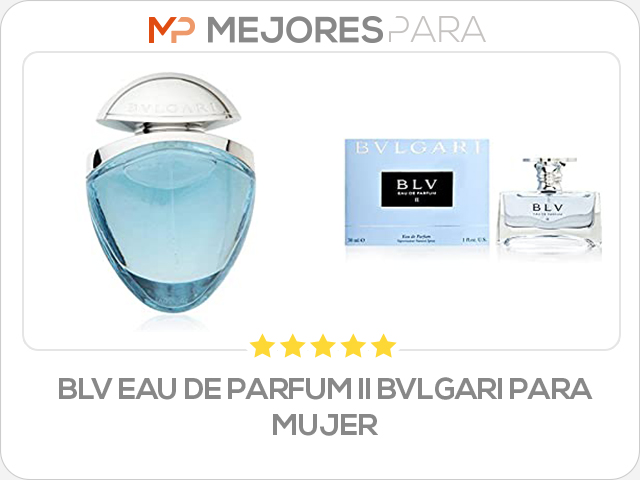 BLV Eau de Parfum II Bvlgari para mujer