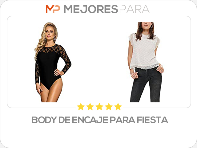 body de encaje para fiesta