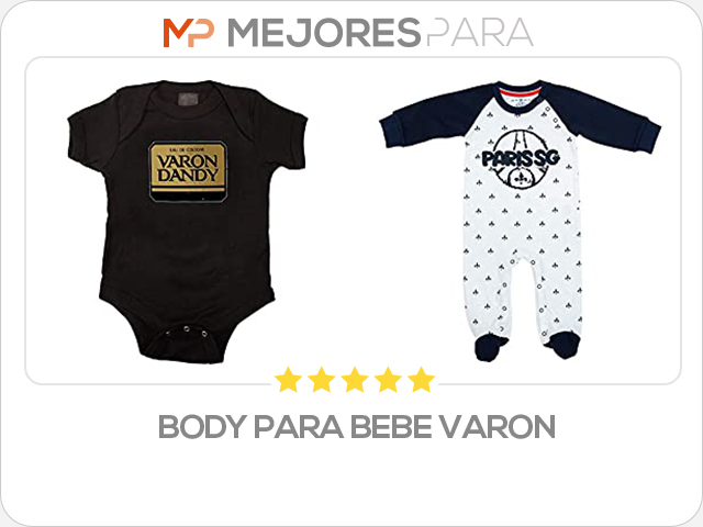 body para bebe varon