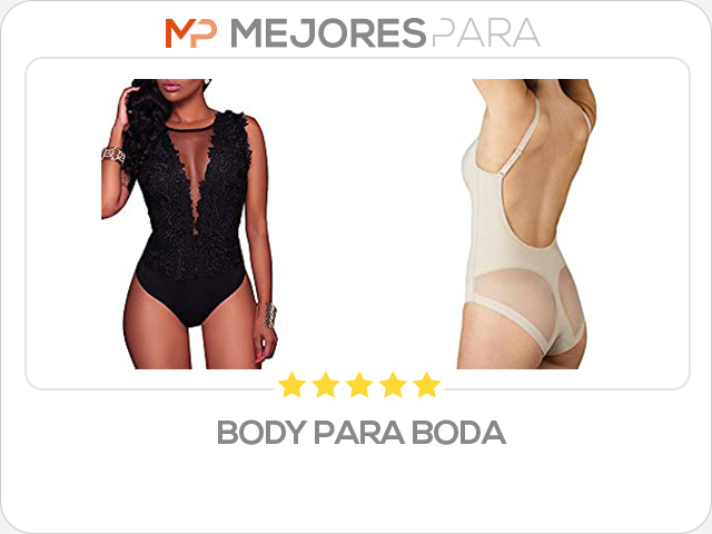 body para boda