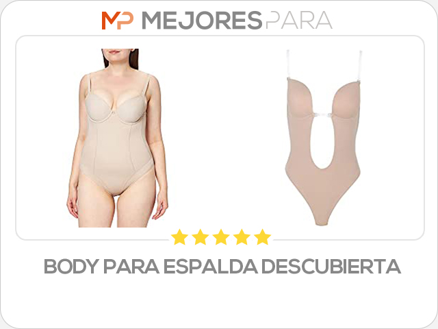 body para espalda descubierta